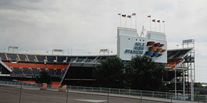 Mile High Stadium in 1995