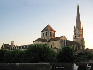 Abbey of Saint-Savin-sur-Gartempe.