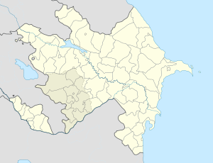 Dəymədağlı is located in Azerbaijan