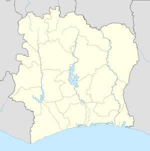 Daloa is located in Côte d'Ivoire