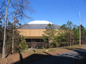 Dean Smith Center, from the rear
