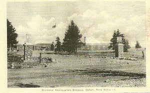 The old Camp Debert Divisional Headquarters