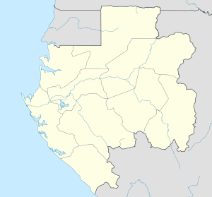 Mouila is located in Gabon
