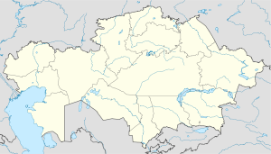 Kishi Qaraoy is located in Kazakhstan