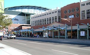METRO Light Rail Convention Center Eastbound Station.jpg