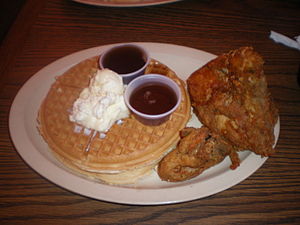 Roscoe's Waffles and Chicken.JPG
