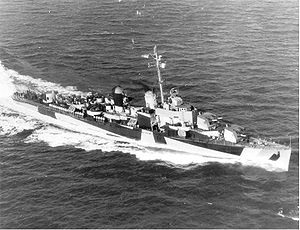 USS J. William Ditter (DM-31), January 1945
