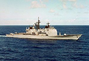 USS Yorktown (CG-48), Sept 1, 1985, Caribbean