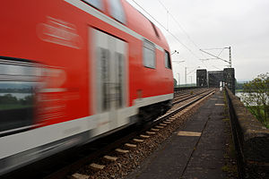 Regionalbahn train to Koblenz