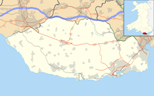 Colcot is located in Vale of Glamorgan