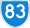 Australian State Route 83.svg