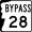 NH Route 28 Bypass.svg
