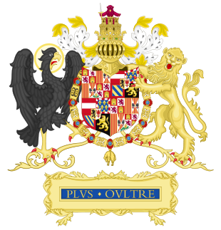 Full Ornamented Coat of Arms of Charles I of Spain (1516-1520).svg