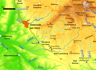 Southwest Harz with the Oder