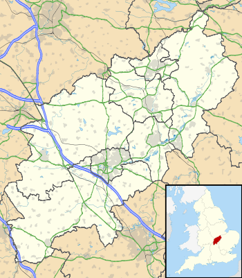 Northamptonshire is located in Northamptonshire