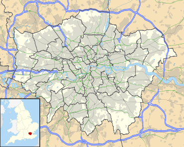 1985–86 Alliance Premier League is located in Greater London