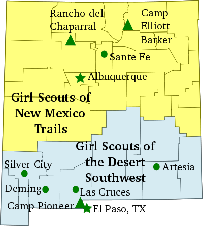 Girl Scout Councils in New Mexico
