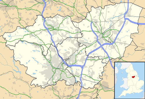 Civil parishes in South Yorkshire is located in South Yorkshire