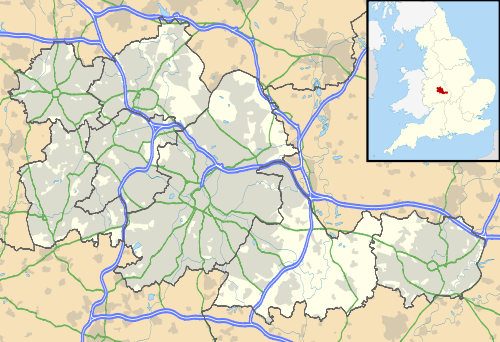 Civil parishes in the West Midlands (county) is located in West Midlands (county)