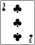 3 of clubs