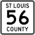 St Louis County Route 56 MN.svg