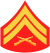 two chevrons with crossed rifles