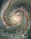 Hubble telescope picture of the Whirlpool Galaxy.