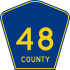  County Road 48 marker