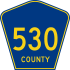 County Route 530 marker