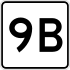 State Route 9B marker
