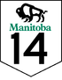 Manitoba Highway 14 shield