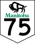 Manitoba Highway 75 shield