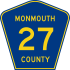 Monmouth County Route 27 NJ.svg