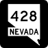 State Route 428 marker
