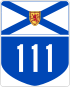 Highway 111 shield