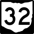 State Route 32 marker