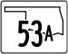 Oklahoma State Highway 53A.svg