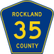 Rockland County Route 35 NY.svg