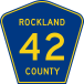 Rockland County Route 42 NY.svg