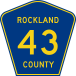 Rockland County Route 43 NY.svg