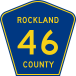 Rockland County Route 46 NY.svg