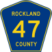 Rockland County Route 47 NY.svg