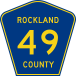 Rockland County Route 49 NY.svg