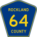 Rockland County Route 64 NY.svg