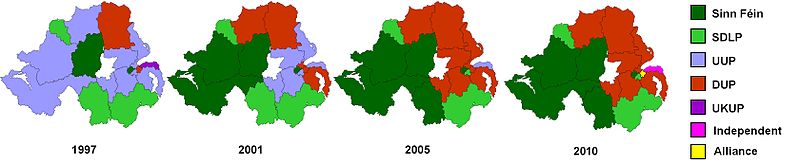 Northern Ireland election seats 1997-2010.jpg