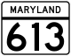 MD Route 613.svg