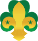 WikiProject Scouting fleur-de-lis dark.svg
