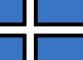 Proposed Estonian flag featuring a Nordic cross