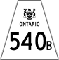 Highway 540B shield