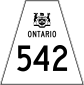 Highway 542 shield